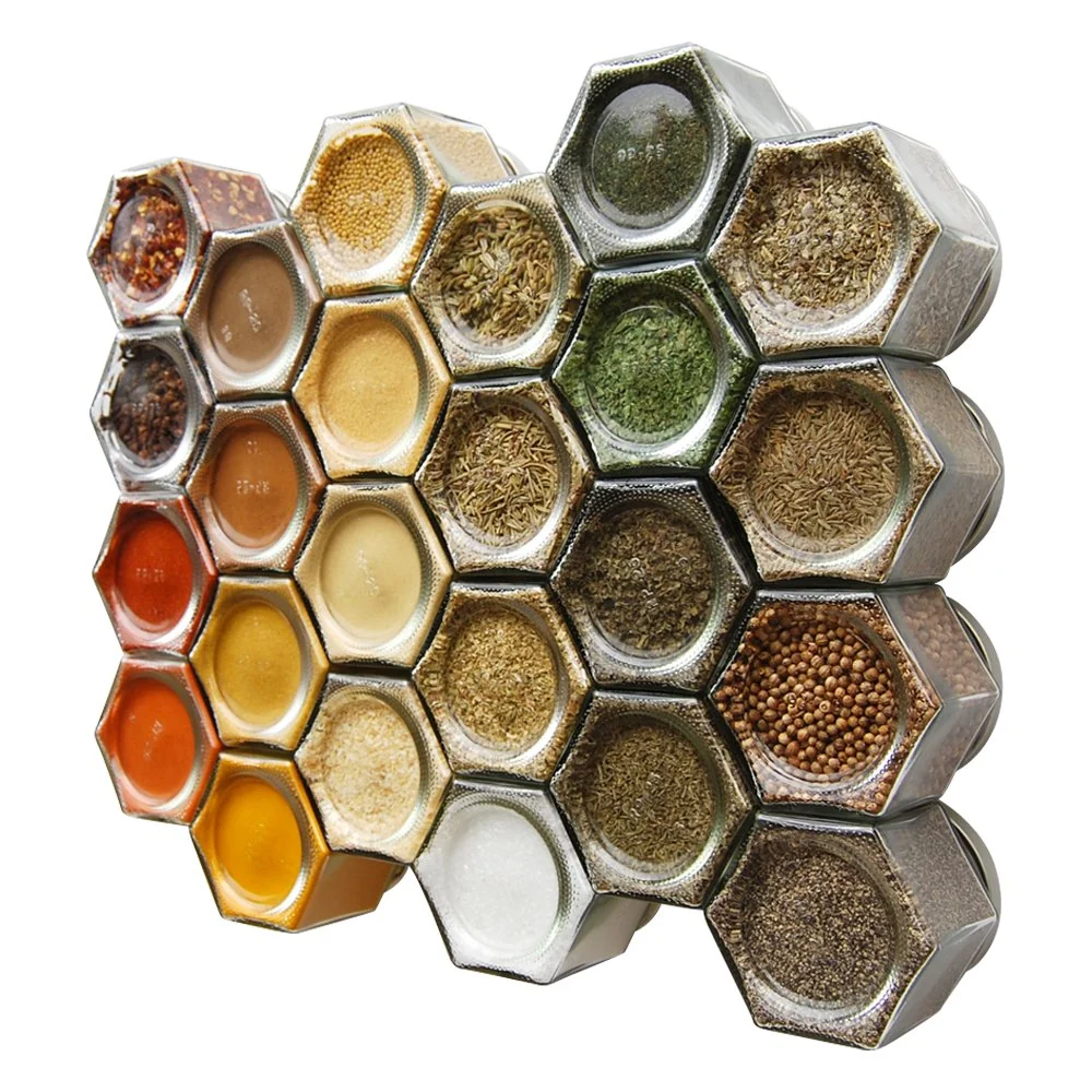 Gneiss Spice Magnetic Jars, 24-Pack